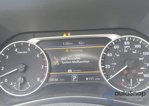 2024 Nissan Sentra Sv Xtronic Cvt из США, поврежденный, VIN 3N1AB8CV0RY370195